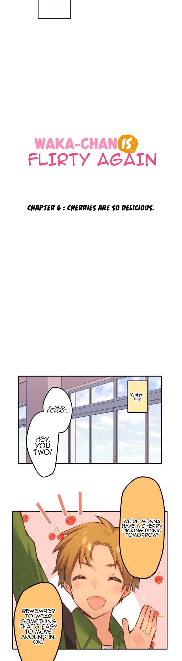 Waka-chan Is Flirty Again Chapter 6 page 4 - Chapter 6