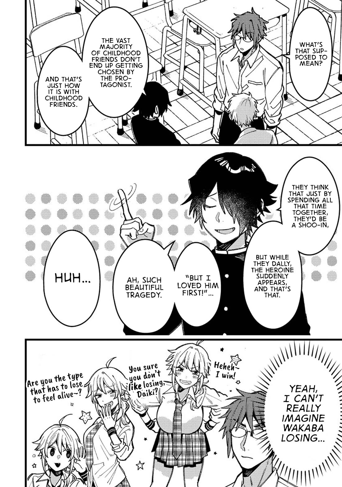 Wakaba-chan Wants to Make It Clear Chapter 11.5 page 2 - Chapter 11.5: Extra Chapter 2