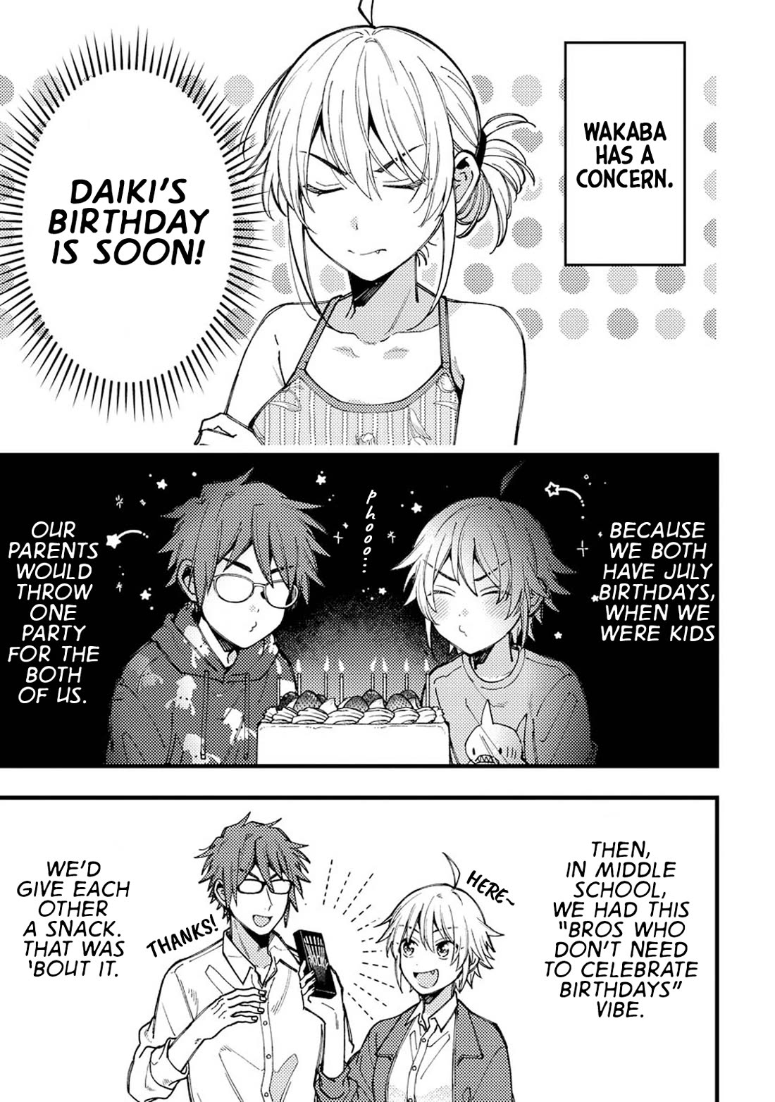 Wakaba-chan Wants to Make It Clear Chapter 11 page 1 - Chapter 11