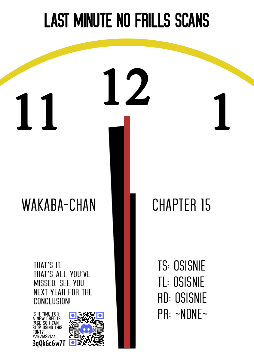 Wakaba-chan Wants to Make It Clear Chapter 15 page 11 - Chapter 15