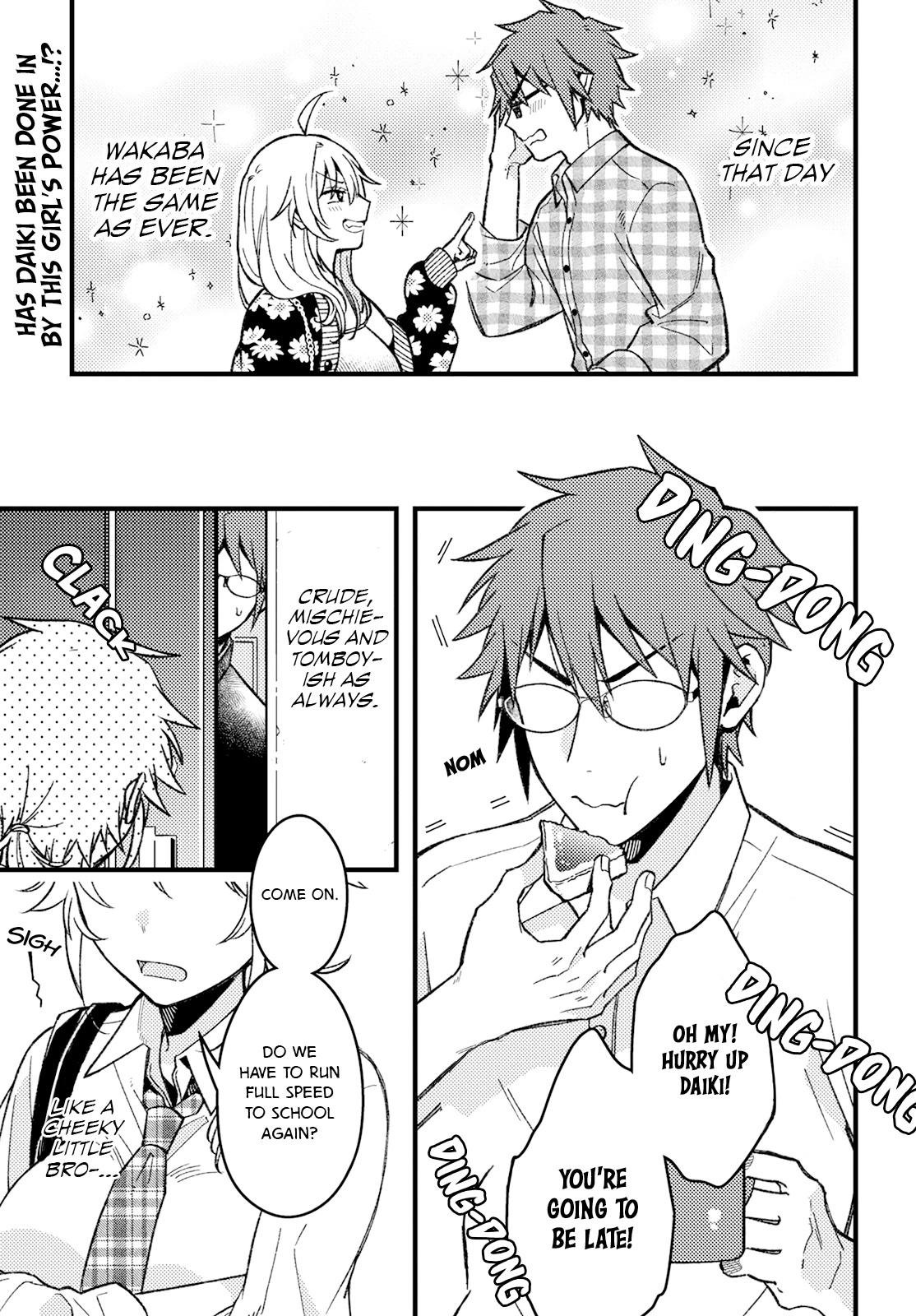 Wakaba-chan Wants to Make It Clear Chapter 2 page 1 - Chapter 2