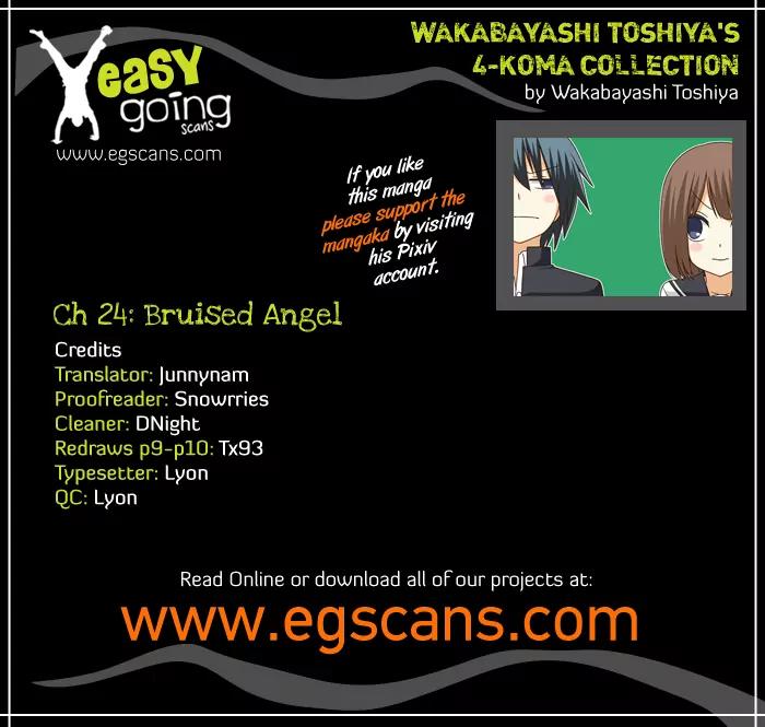 Wakabayashi Toshiya's 4-koma Collection Chapter 24 page 1 - Chapter 24: Bruised Angel