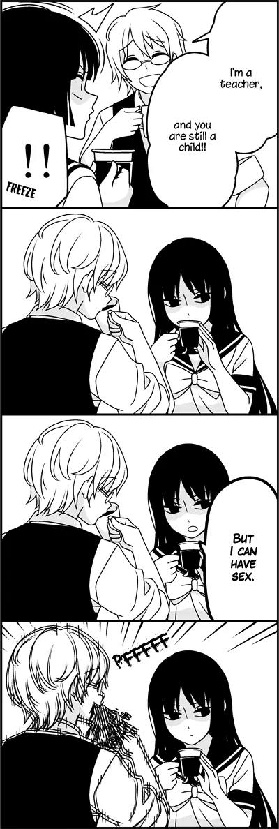 Wakabayashi Toshiya's 4-koma Collection Chapter 29 page 7 - Chapter 29: I Will Ask You Questions