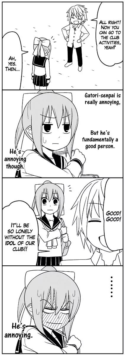 Wakabayashi Toshiya's 4-koma Collection Chapter 3 page 10 - Chapter 3: I'll Kill You, Sempai!