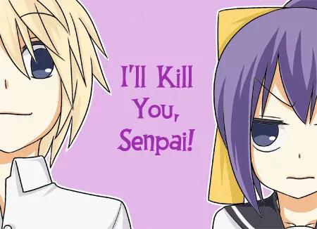 Wakabayashi Toshiya's 4-koma Collection Chapter 3 page 2 - Chapter 3: I'll Kill You, Sempai!