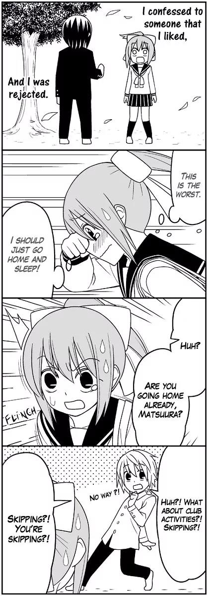 Wakabayashi Toshiya's 4-koma Collection Chapter 3 page 3 - Chapter 3: I'll Kill You, Sempai!