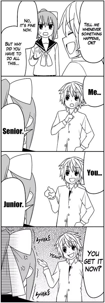 Wakabayashi Toshiya's 4-koma Collection Chapter 3 page 9 - Chapter 3: I'll Kill You, Sempai!