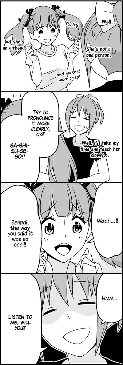 Wakabayashi Toshiya's 4-koma Collection Chapter 30 page 4 - Chapter 30: Making Your Kouhai Cry