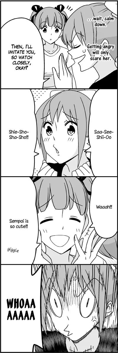 Wakabayashi Toshiya's 4-koma Collection Chapter 30 page 8 - Chapter 30: Making Your Kouhai Cry