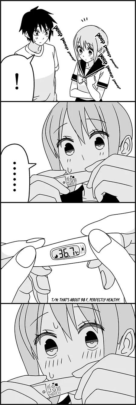 Wakabayashi Toshiya's 4-koma Collection Chapter 36 page 12 - Chapter 36: Just a Fever