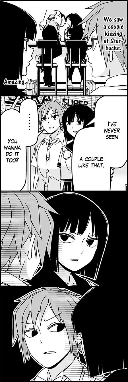 Wakabayashi Toshiya's 4-koma Collection Chapter 41 page 3 - Chapter 41: Not that I hate it