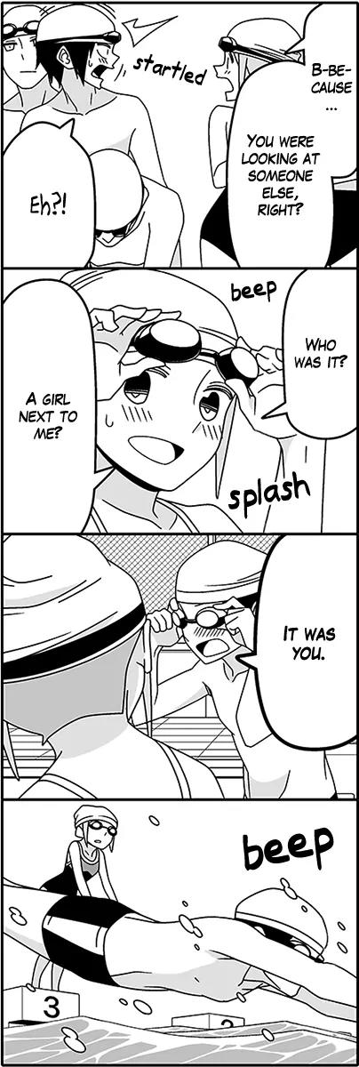 Wakabayashi Toshiya's 4-koma Collection Chapter 42 page 10 - Chapter 42: Glances