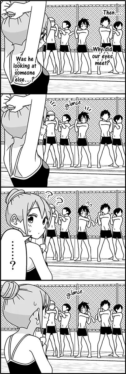 Wakabayashi Toshiya's 4-koma Collection Chapter 42 page 5 - Chapter 42: Glances