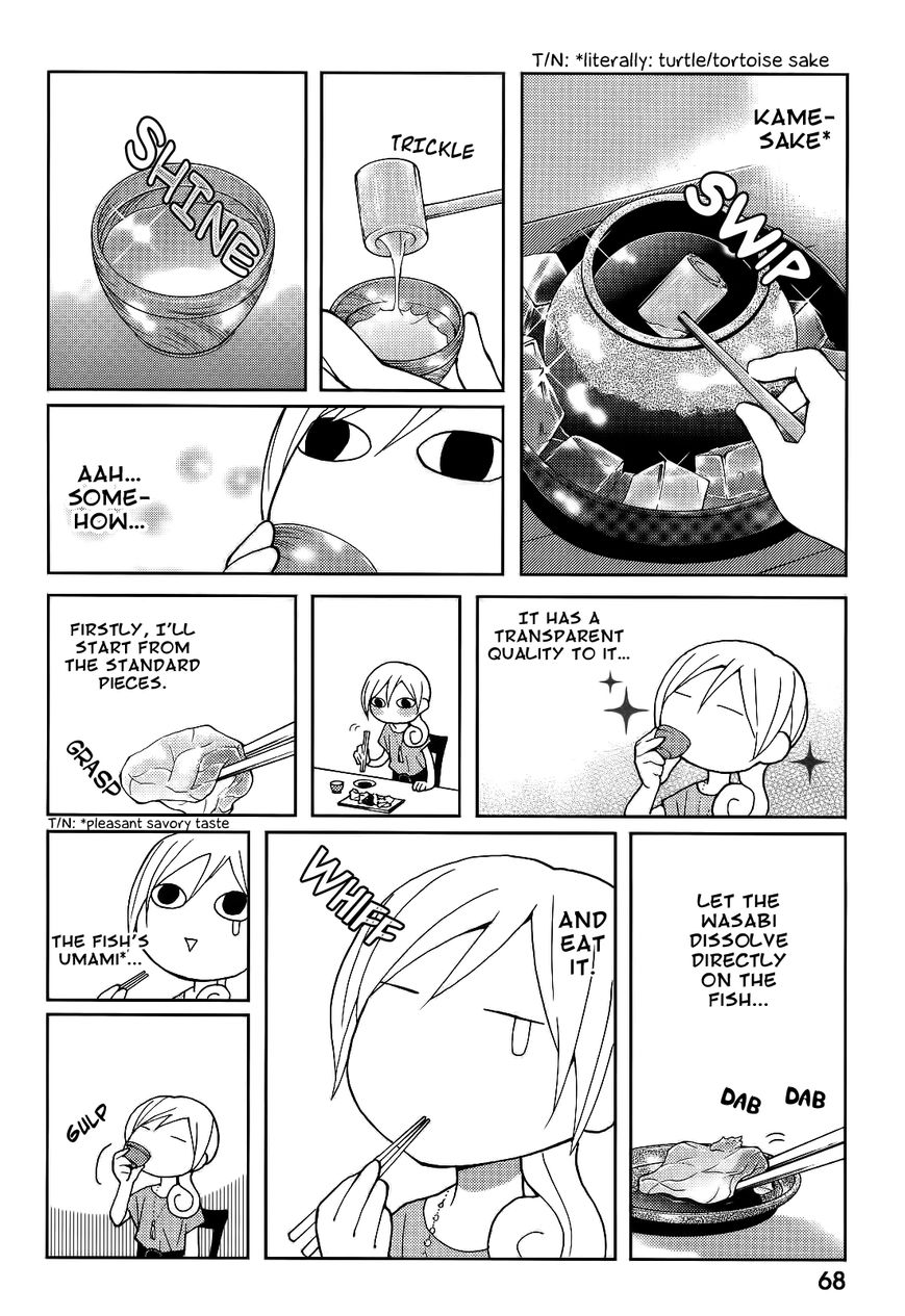 Wakako-Zake Chapter 14 page 3 - Chapter 14 : Assorted Sashimi Platted