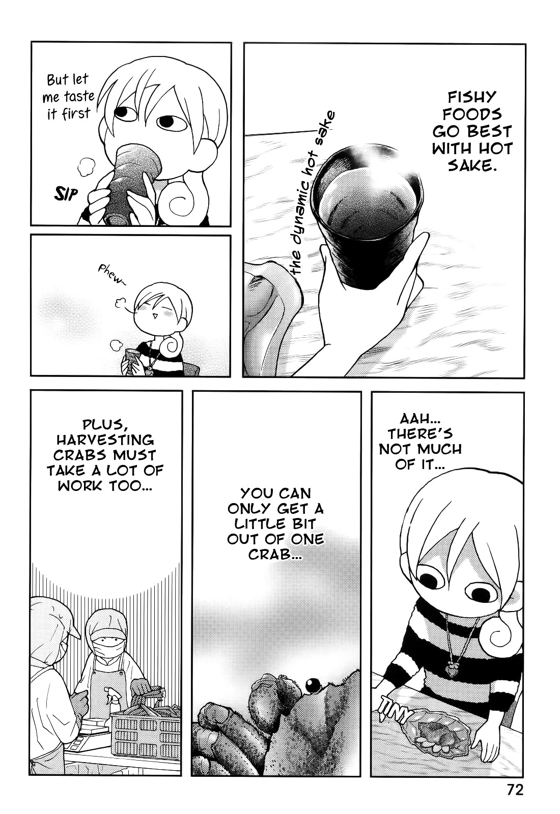 Wakako-Zake Chapter 15 page 3 - Chapter 15 : Kani-miso