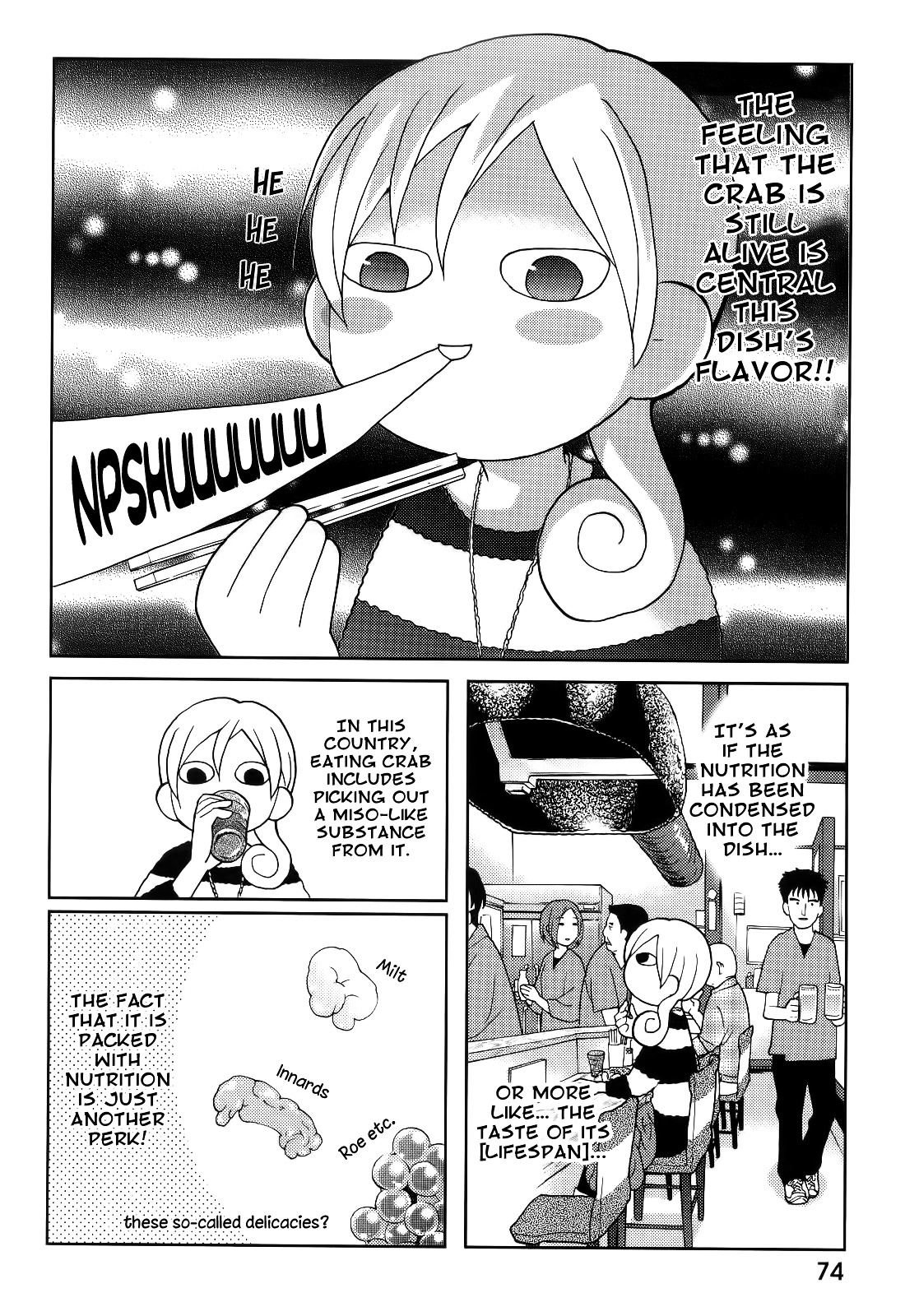 Wakako-Zake Chapter 15 page 5 - Chapter 15 : Kani-miso