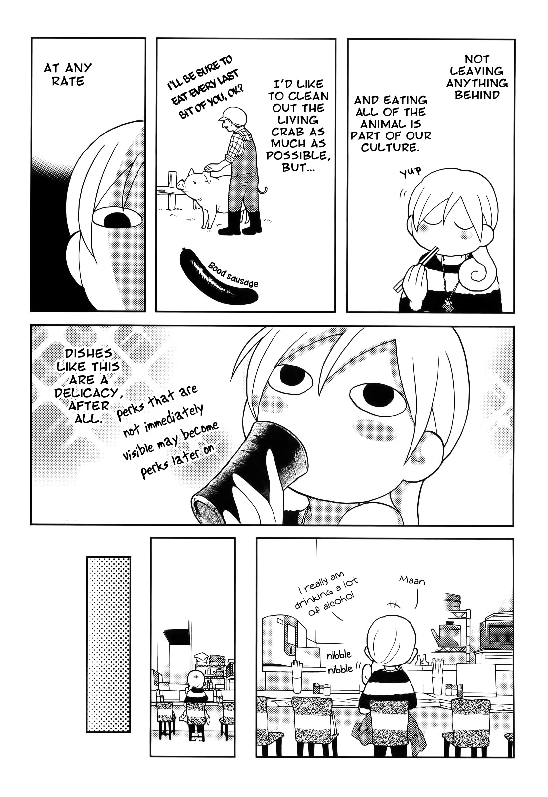 Wakako-Zake Chapter 15 page 6 - Chapter 15 : Kani-miso