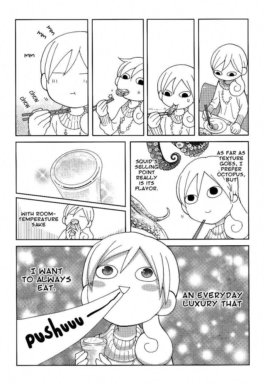 Wakako-Zake Chapter 24 page 4 - Chapter 24 : Simmered Squid and Taro