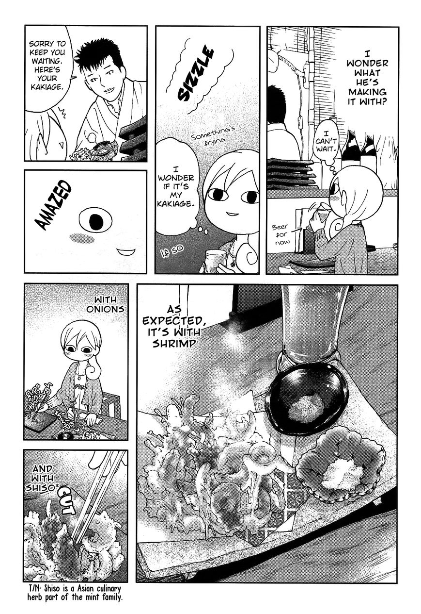 Wakako-Zake Chapter 25 page 4 - Chapter 25 : Kakiage-Seafood Tempura