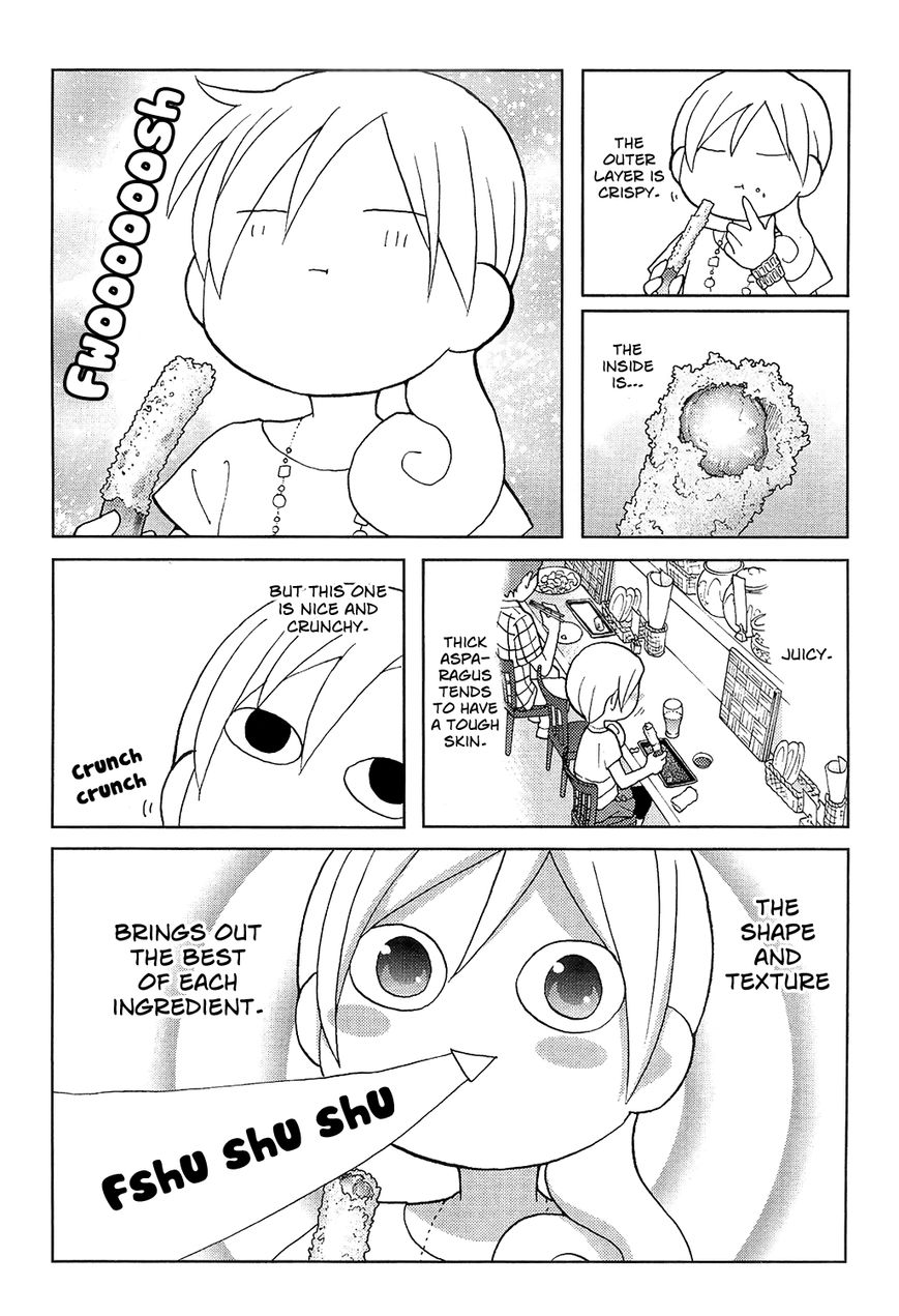 Wakako-Zake Chapter 29 page 4 - Chapter 29 : Asparagus grilled on a Skewer