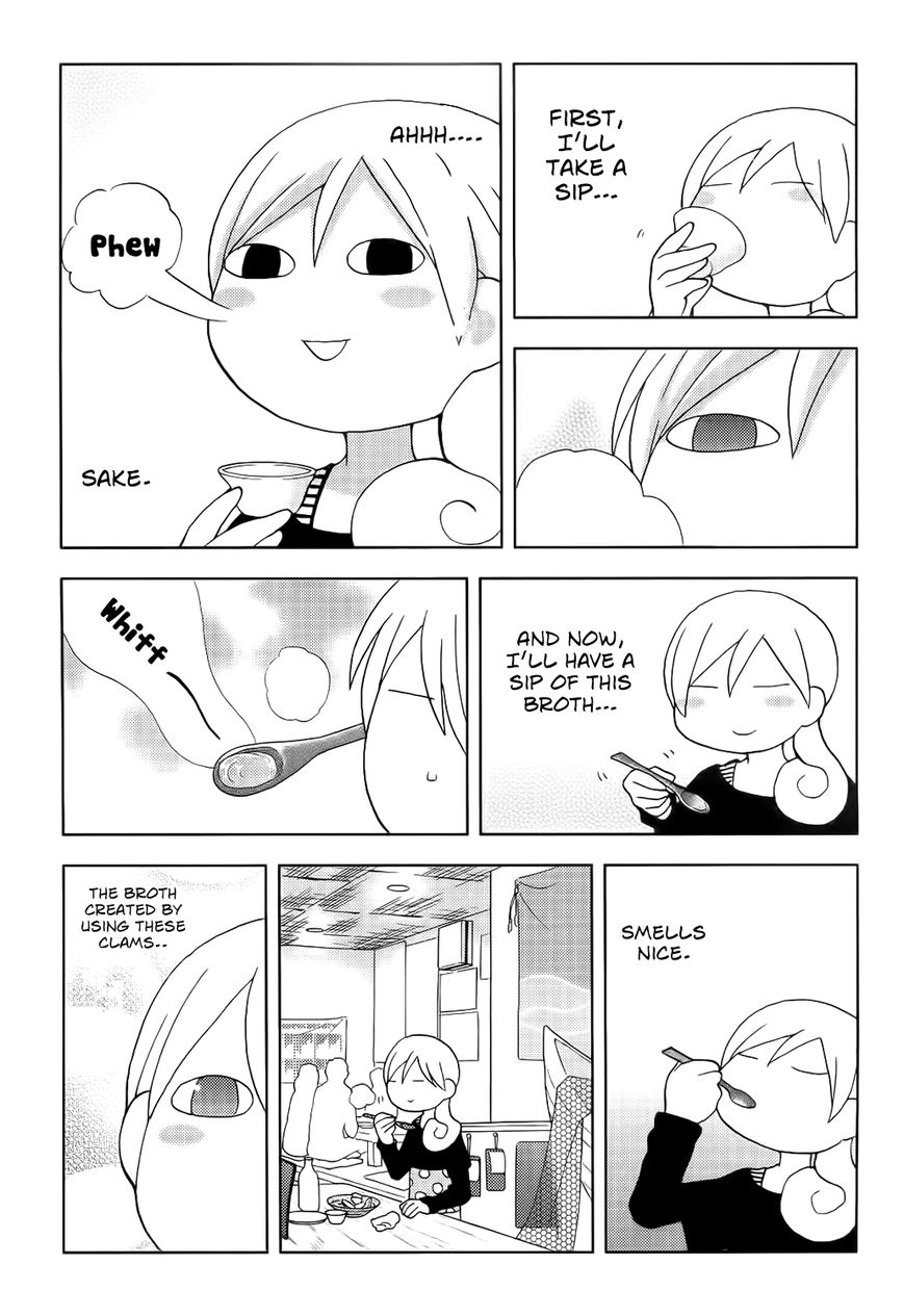 Wakako-Zake Chapter 30 page 4 - Chapter 30 : Steamed Clams with Sake