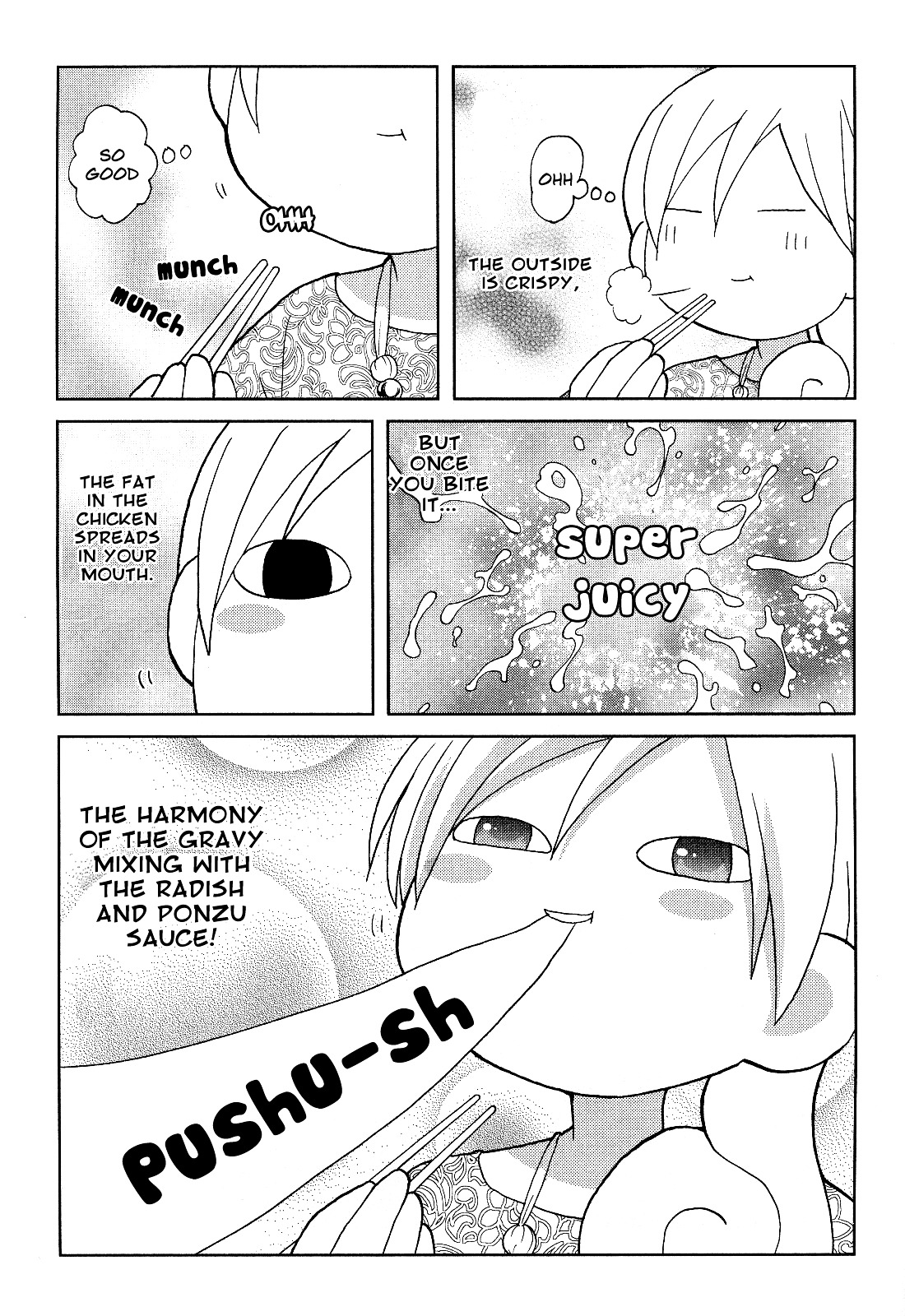 Wakako-Zake Chapter 36 page 5 - Chapter 36 : Chicken skin with Ponzu sauce