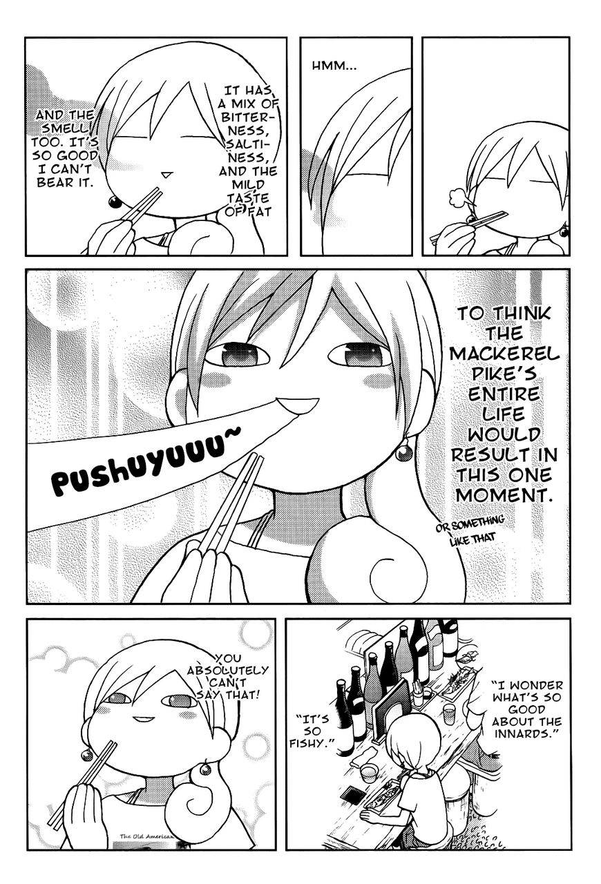 Wakako-Zake Chapter 38 page 5 - Chapter 38 : Grilled Salted Mackerel Pike