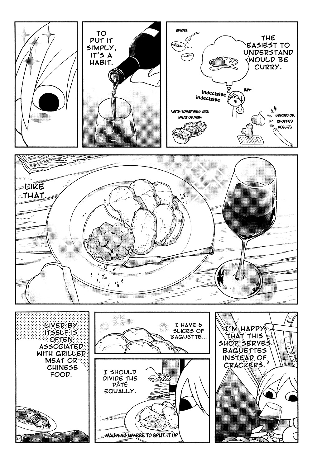 Wakako-Zake Chapter 41 page 3 - Chapter 41 : Liver Pâté