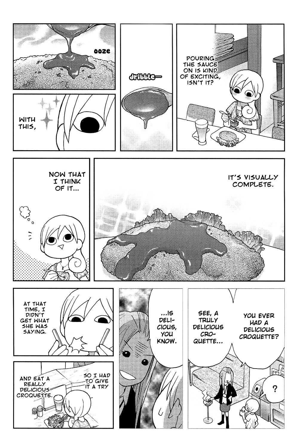 Wakako-Zake Chapter 42 page 3 - Chapter 42 : Seafood Croquette