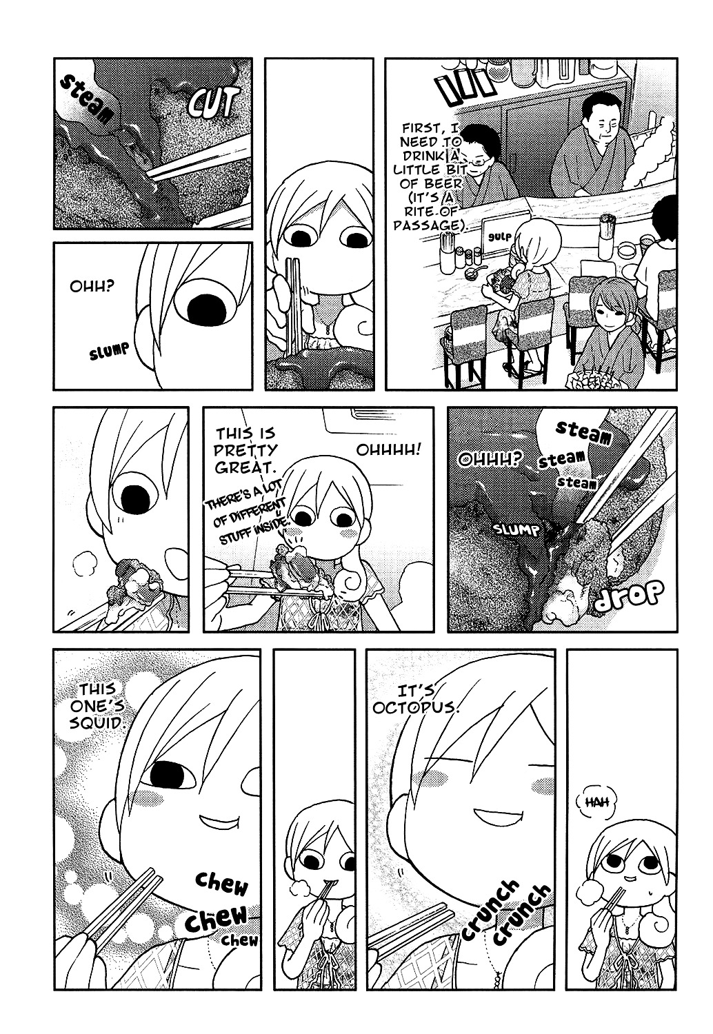 Wakako-Zake Chapter 42 page 4 - Chapter 42 : Seafood Croquette