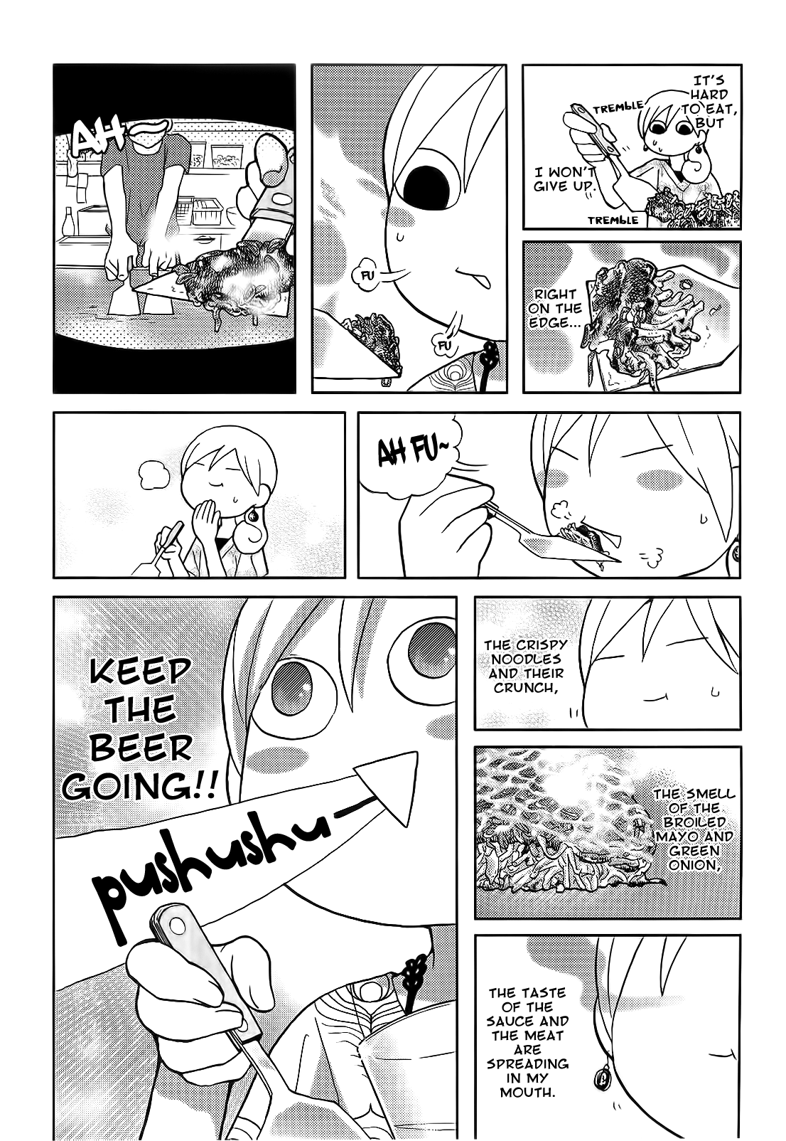 Wakako-Zake Chapter 43 page 6 - Chapter 43 : Okonomiyaki