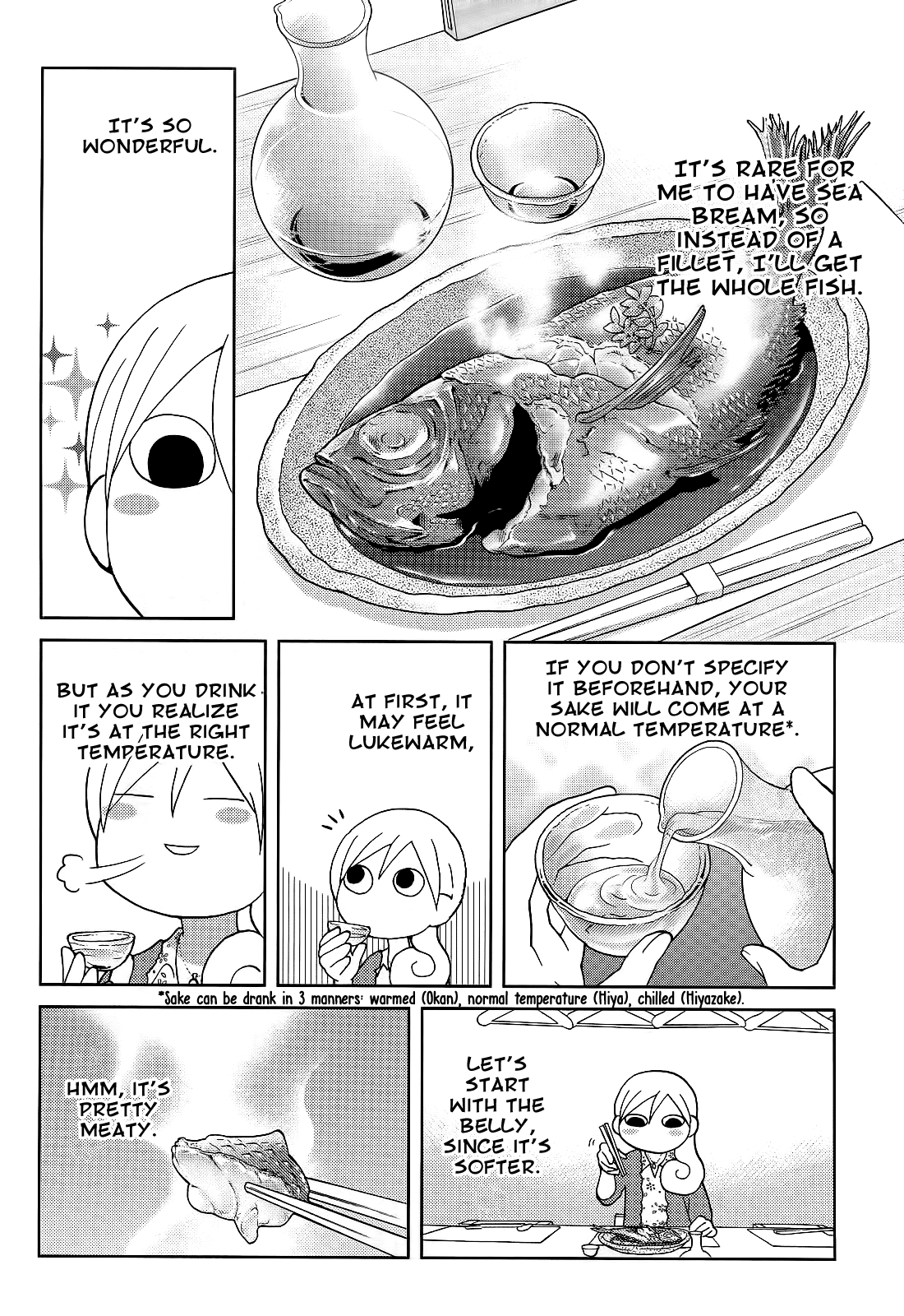 Wakako-Zake Chapter 44 page 3 - Chapter 44 : Sea Bream Boiled in Soy Sauce