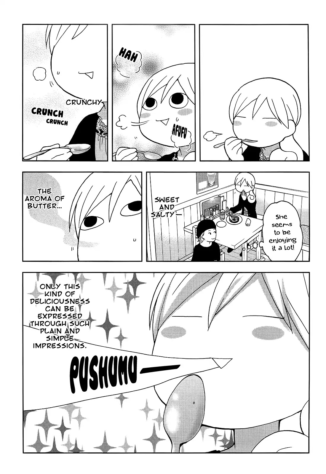 Wakako-Zake Chapter 50 page 4 - Chapter 50: Buttered Corn
