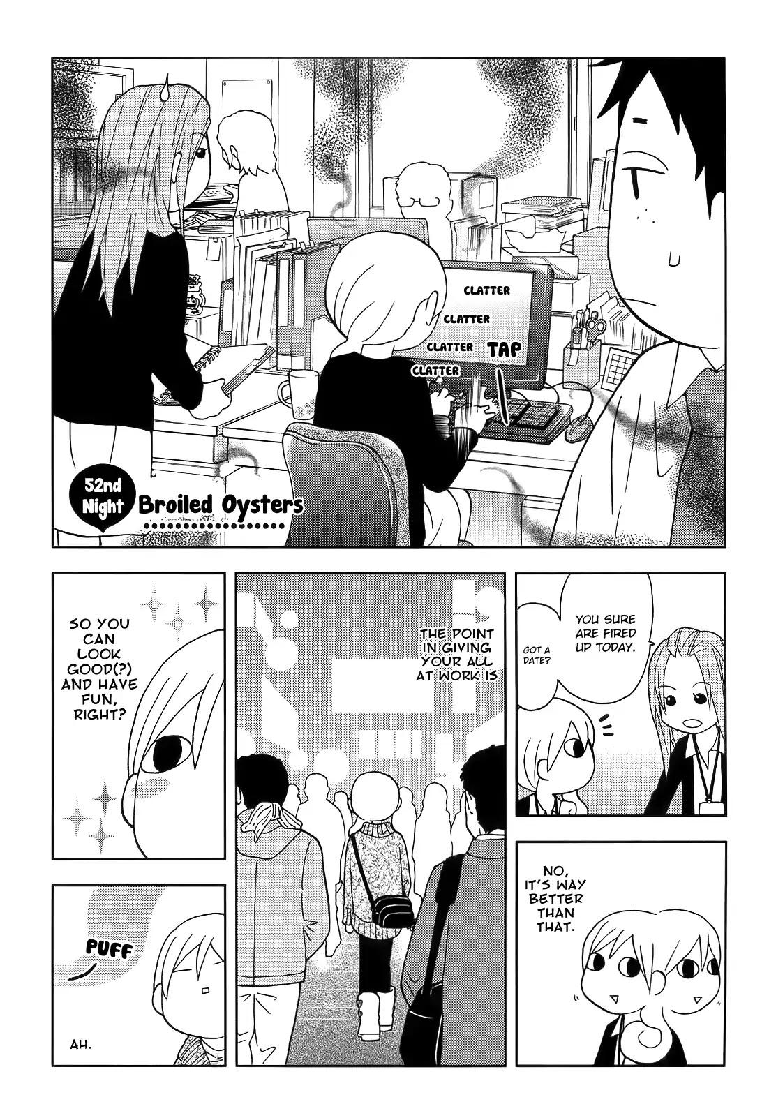 Wakako-Zake Chapter 52 page 2 - Chapter 52: Broiled Oysters