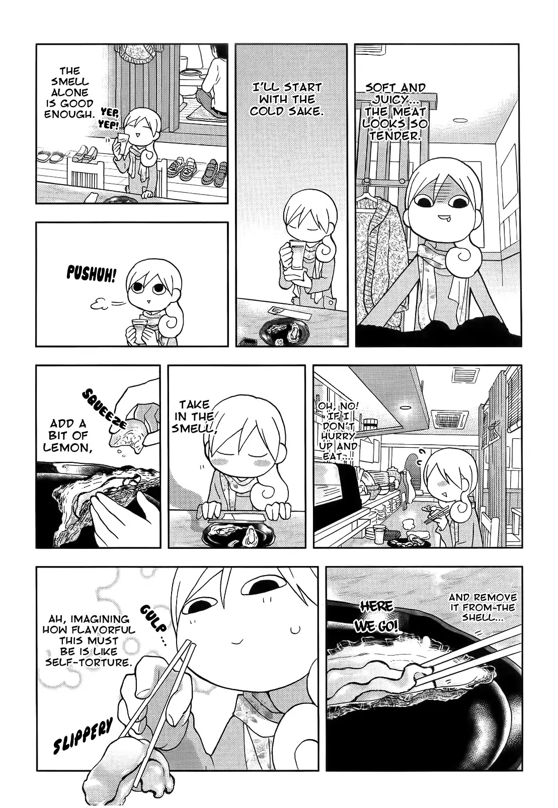 Wakako-Zake Chapter 52 page 4 - Chapter 52: Broiled Oysters