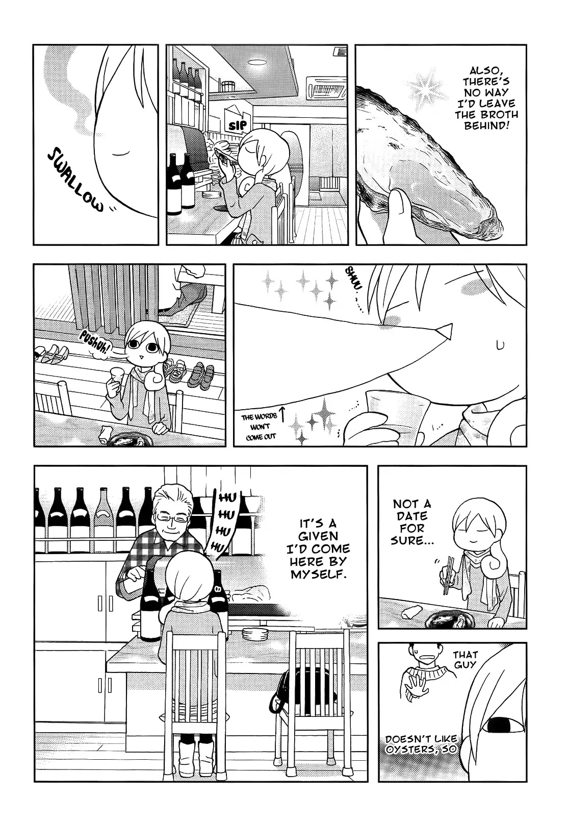 Wakako-Zake Chapter 52 page 7 - Chapter 52: Broiled Oysters