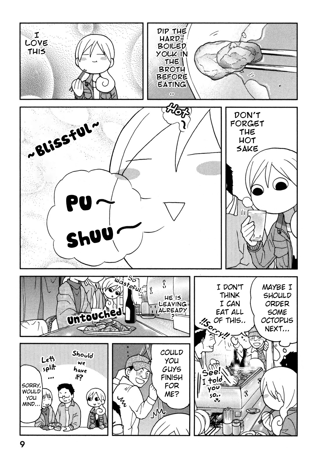 Wakako-Zake Chapter 53 page 10 - Chapter 53: Oden