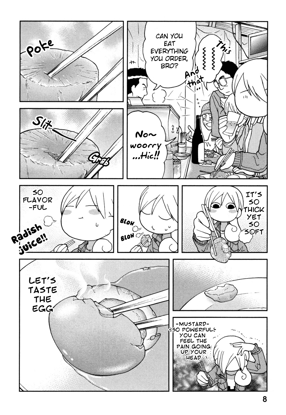 Wakako-Zake Chapter 53 page 9 - Chapter 53: Oden