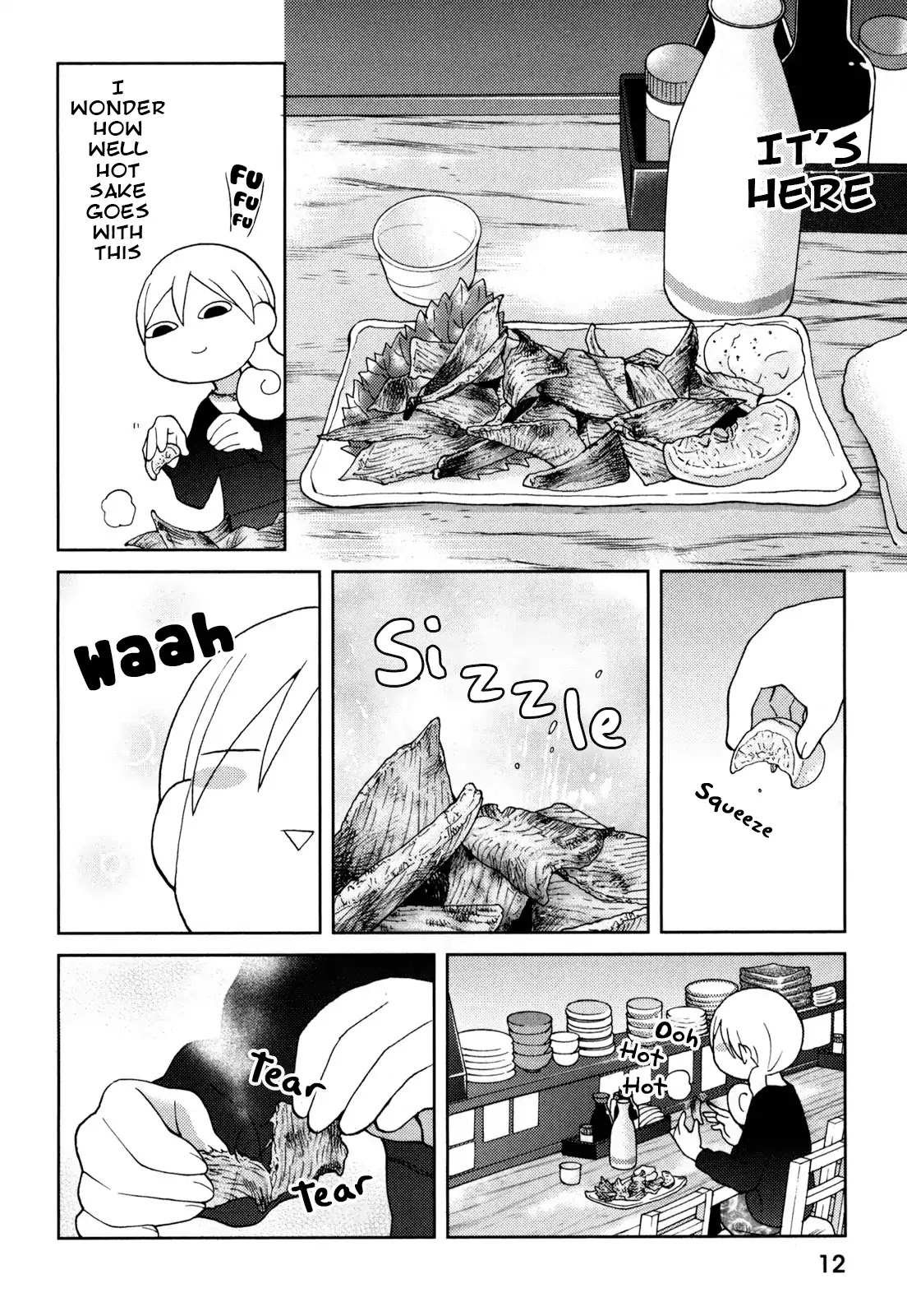 Wakako-Zake Chapter 54 page 2 - Chapter 54: Stingray fin