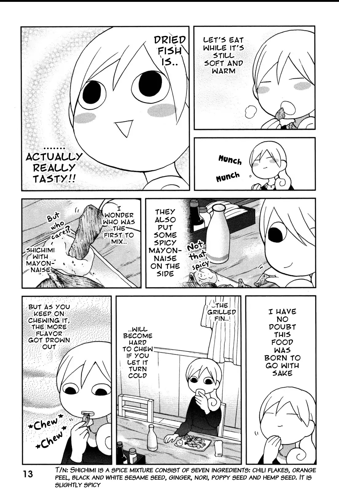 Wakako-Zake Chapter 54 page 3 - Chapter 54: Stingray fin