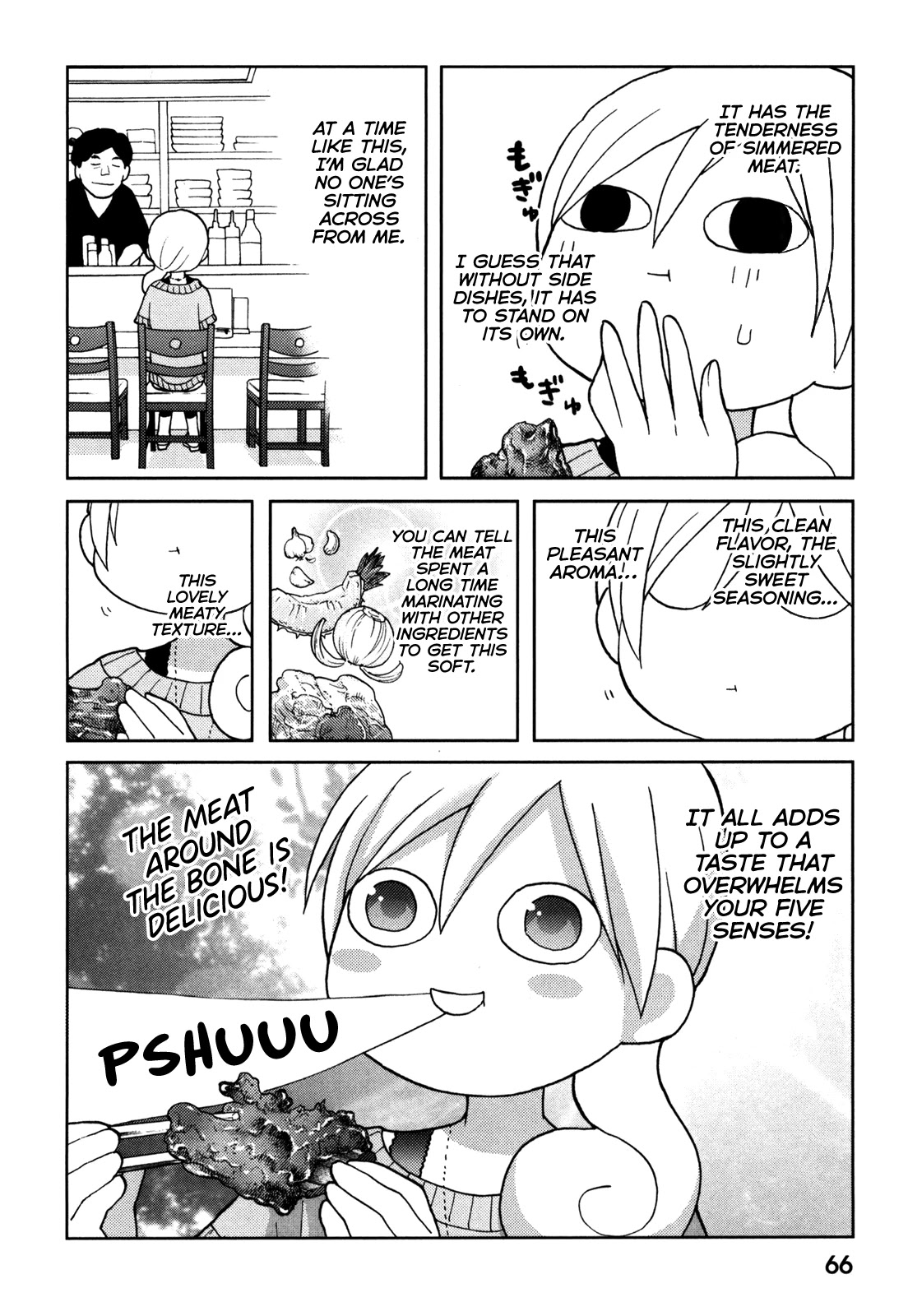 Wakako-Zake Chapter 64 page 4 - Chapter 64: Spare ribs