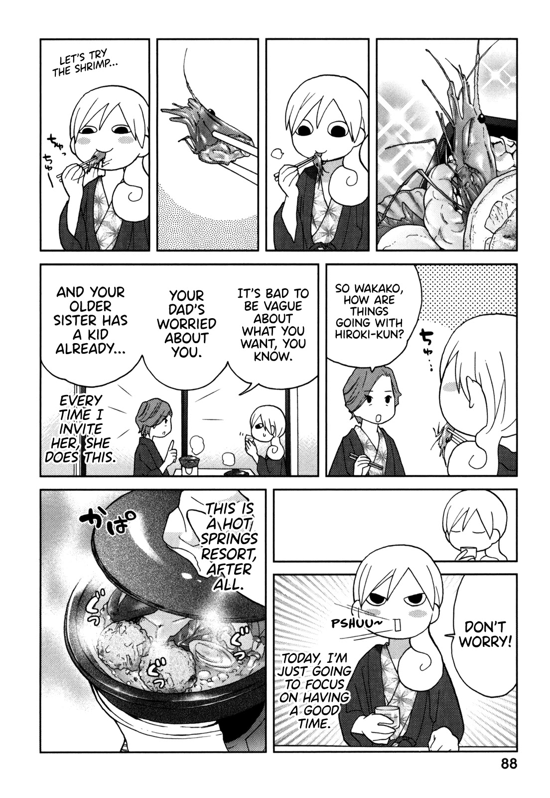 Wakako-Zake Chapter 67.5 page 6 - Chapter 67.5: Mother-daughter Sake
