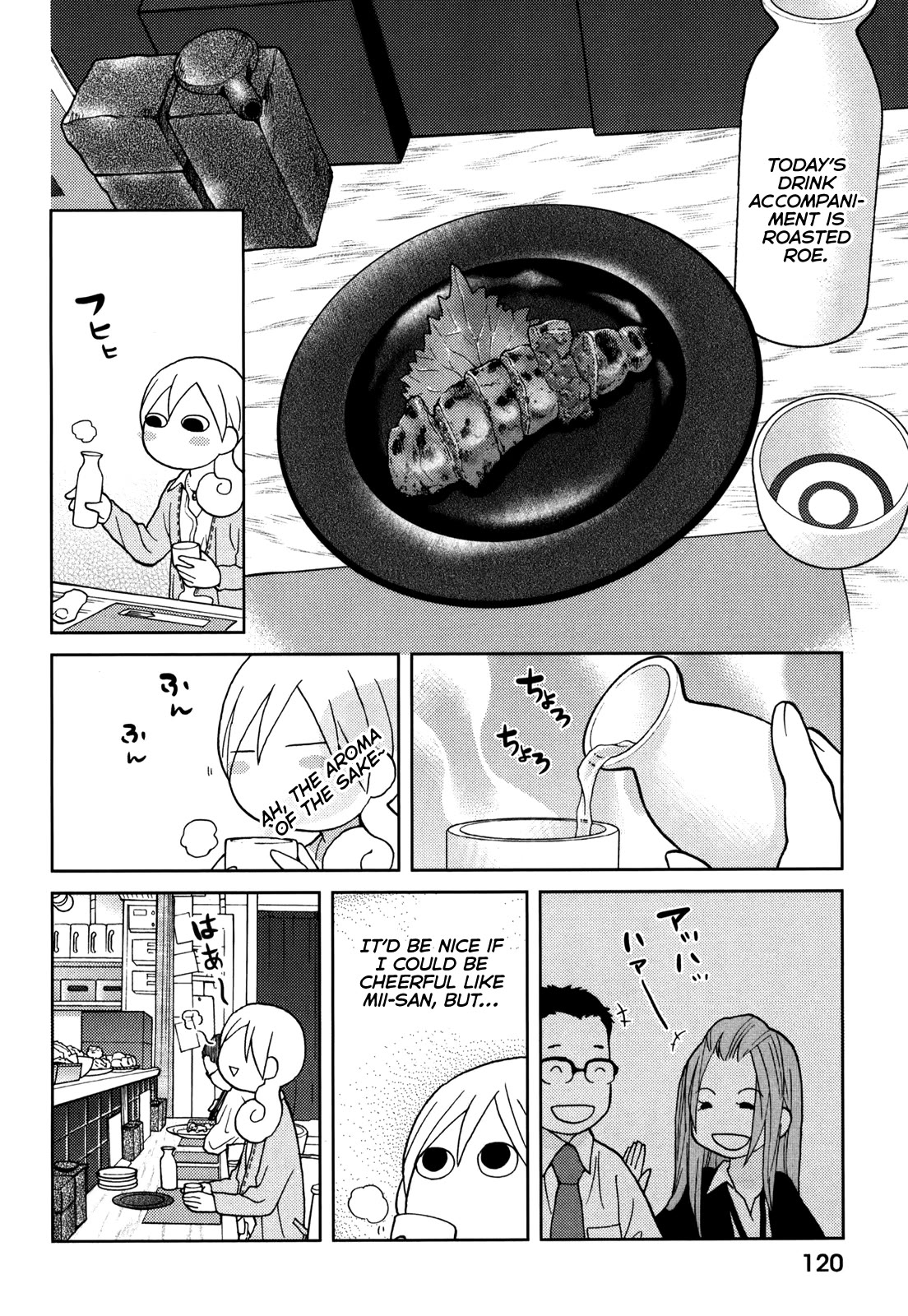 Wakako-Zake Chapter 73 page 2 - Chapter 73: Roasted Roe