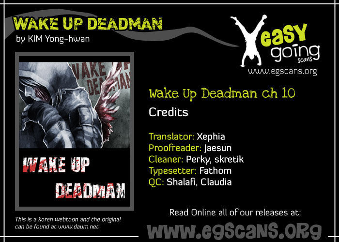 Wake Up Deadman Chapter 10 page 1 - Chapter 10