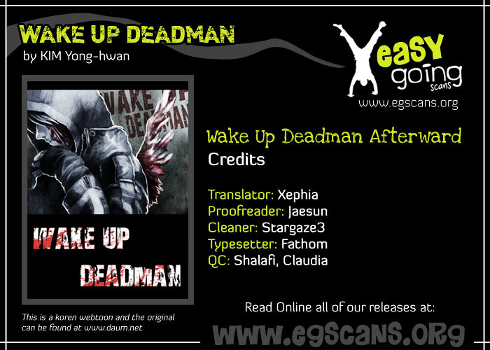 Wake Up Deadman Chapter 26.2 page 1 - Chapter 26 v2 : Season 1 Epilogue