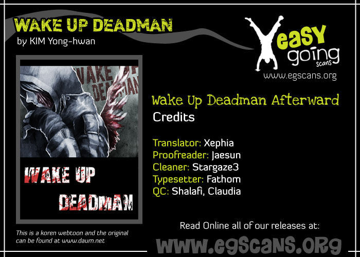 Wake Up Deadman Chapter 27 page 1 - Chapter 27