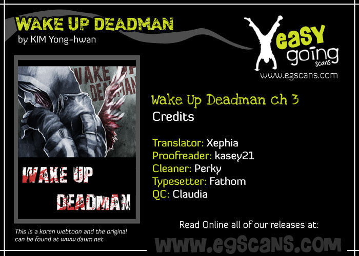 Wake Up Deadman Chapter 3 page 1 - Chapter 3