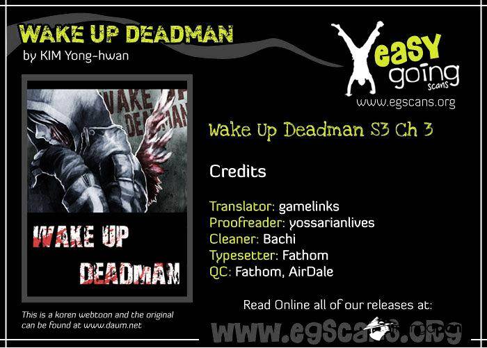 Wake Up Deadman Chapter 58 page 1 - Chapter 58 : Volume 3 Chapter 3