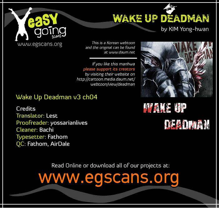 Wake Up Deadman Chapter 59 page 1 - Chapter 59 : Volume 3 Chapter 4