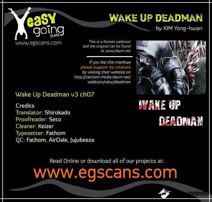 Wake Up Deadman Chapter 63 page 1 - Chapter 63 : Volume 3 Chapter 7